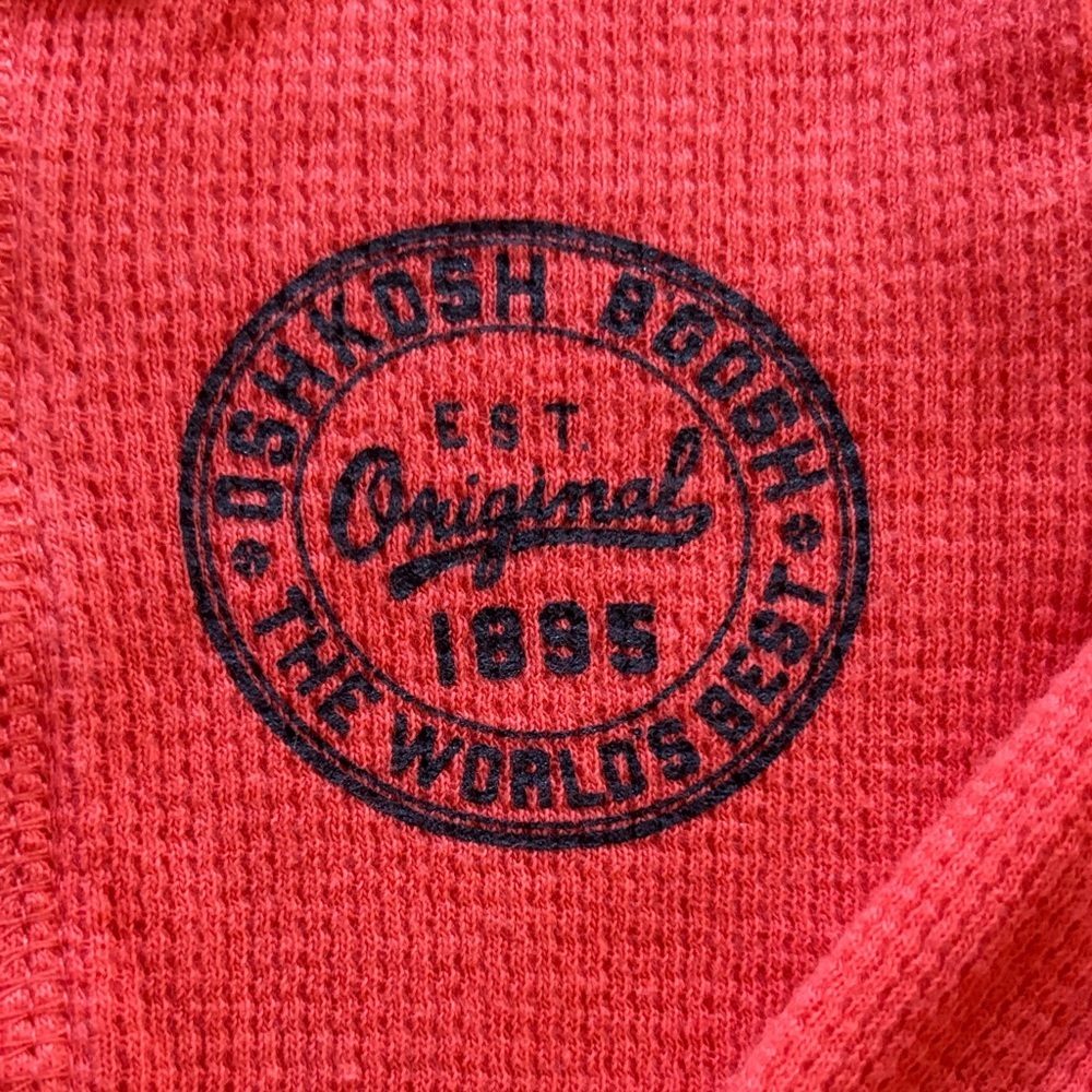 OshKosh B'gosh Bright Long Sleeve Henley - Picture 3 of 4